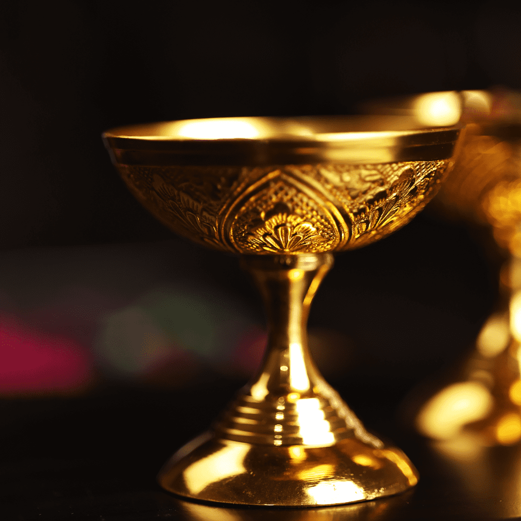 BRASS DRY FRUIT BOWL SET OF 3
