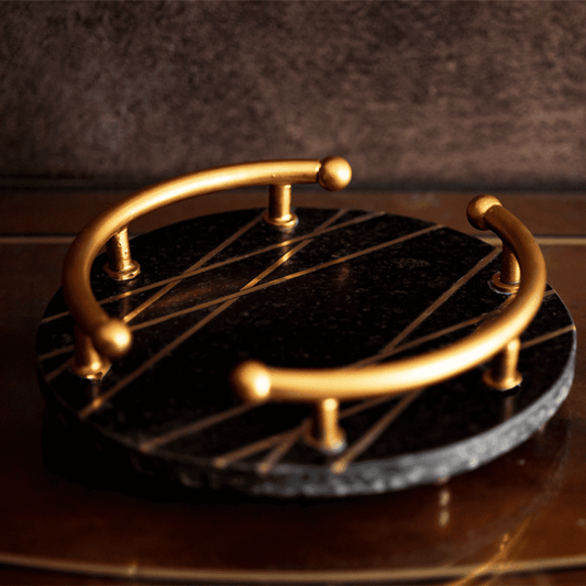 GRANITE INLAY NORDIC MARBLE TRAY