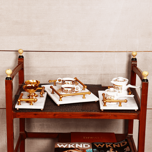 CARRARA NORDIC MARBLE TRAY