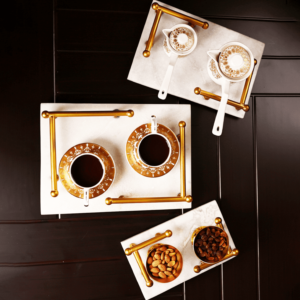 CARRARA NORDIC MARBLE TRAY
