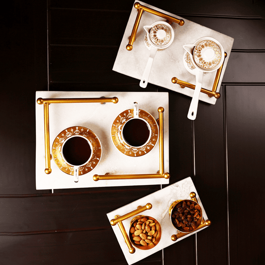 CARRARA NORDIC MARBLE TRAY