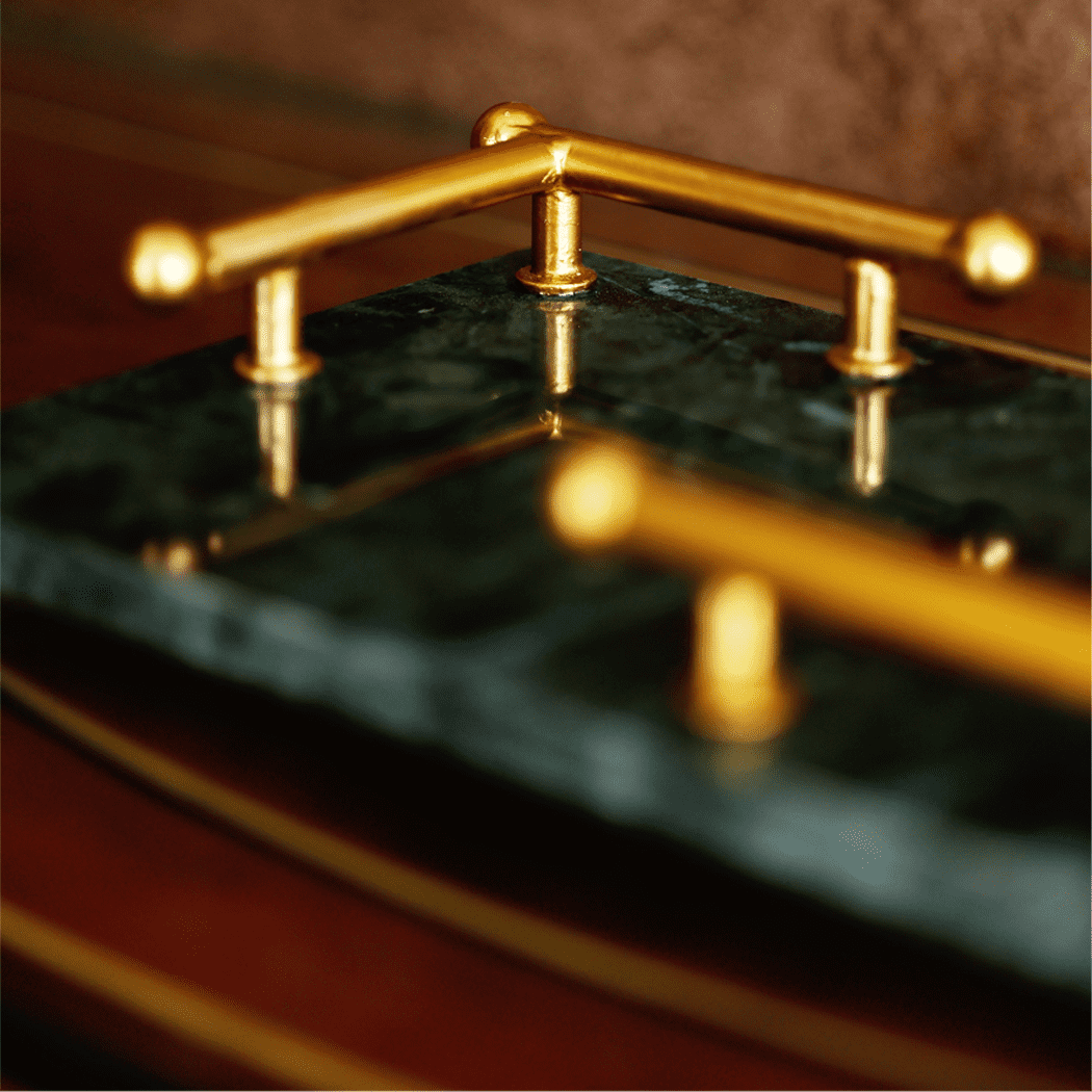 VERDE INDIO NORDIC MARBLE TRAY