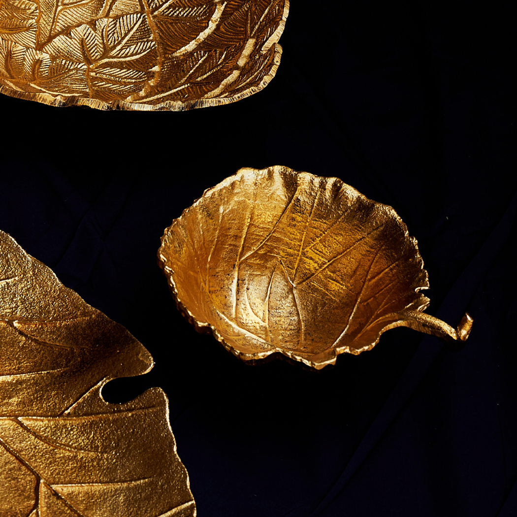 HAZEL LEAF BOWL