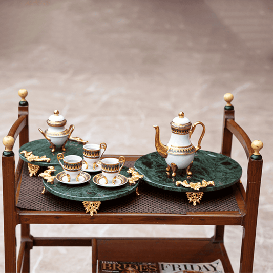 ROYALE MINT MARBLE TRAY